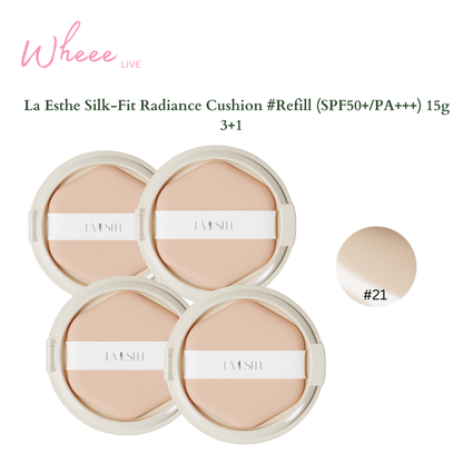 La Esthe Silk-Fit Radiance Cushion #Refill (SPF50+/PA+++)