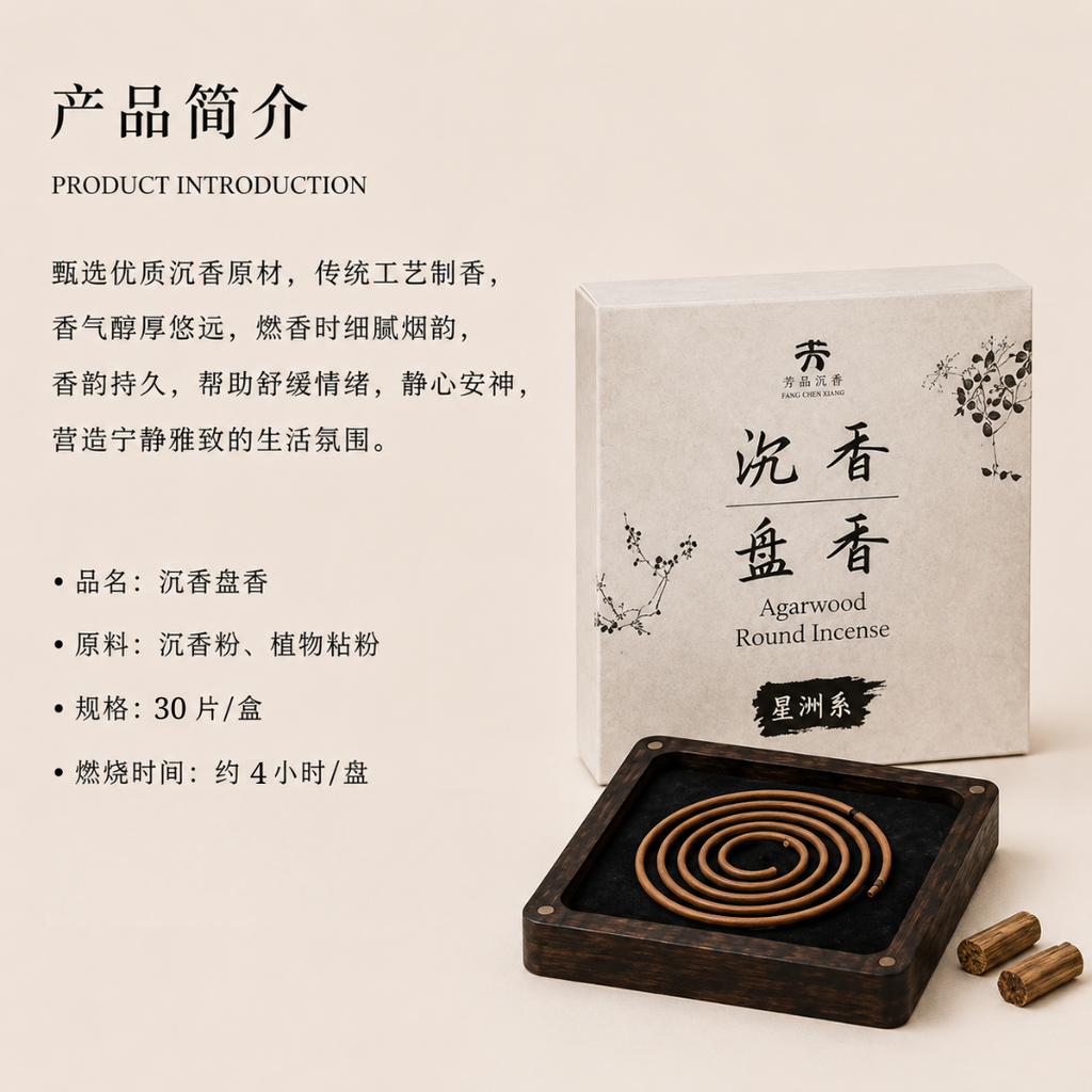 Round Incense 星洲系盘香