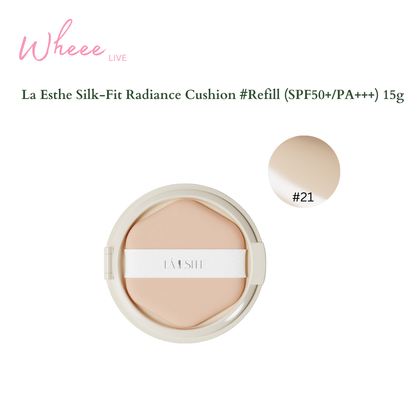 La Esthe Silk-Fit Radiance Cushion #Refill (SPF50+/PA+++)