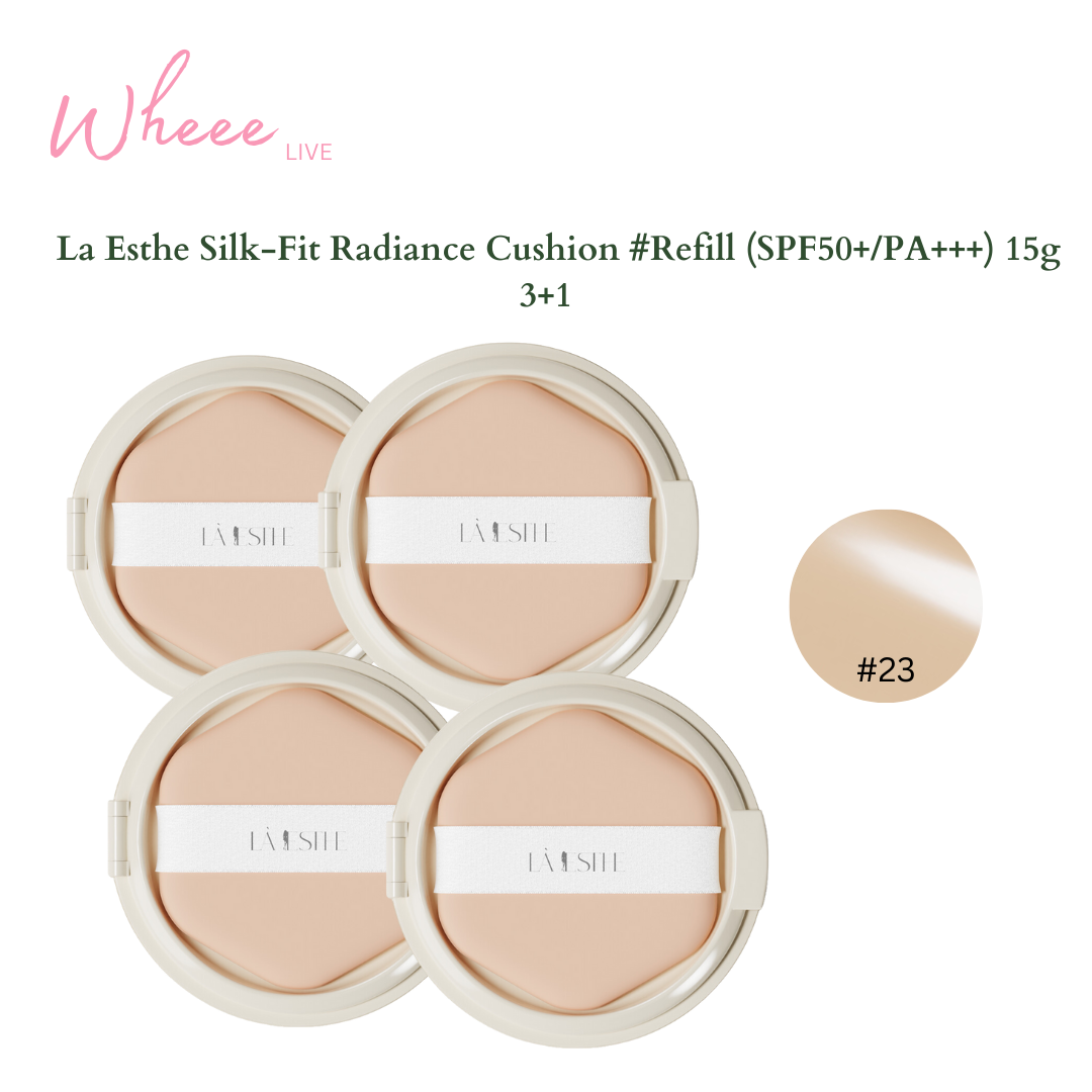 La Esthe Silk-Fit Radiance Cushion #Refill (SPF50+/PA+++)